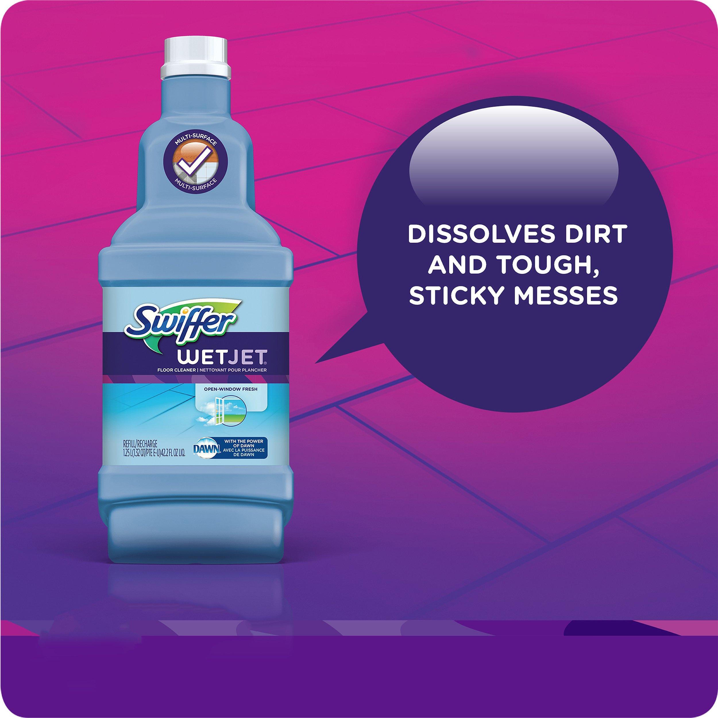 Swiffer Wet Jet Spray Mop Floor Cleaner MultiPurpose Solution Gain Original eBay