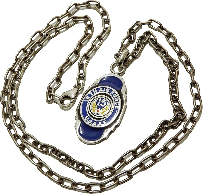 Amazon Co Jp フェローズ Pherrow S シルバーペンダント ミリタリー メンズ ネックレス 15th Af Pendant メンズフリーサイズ 服 ファッション小物