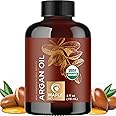 Certified Organic Argan Oil of Morocco - Organic Argan Oil for Hair Skin and Nails Cold Pressed and Unrefined - Organic Argan