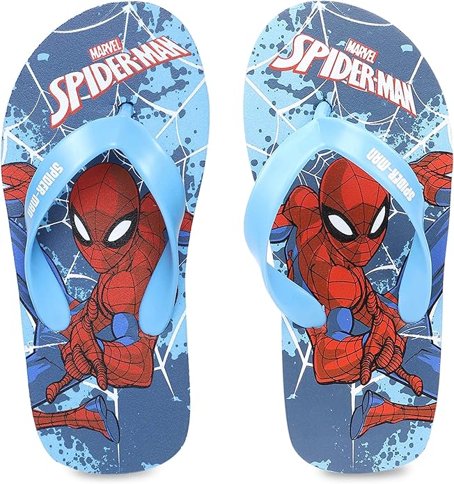 Buy Kidsville Spiderman Blue Color FlipFlops for Boys at Amazon.in
