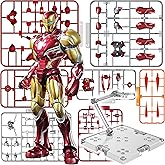 BLOKEES - Champion Class Marvel Infinity Saga - Iron Man - 149-Piece Articulated Model Kit - Assembly Required - No Tools - No Cutting - No Glue - No Paint - Age 14+