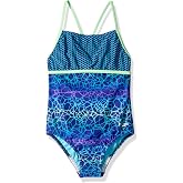 Speedo Girl's Swimsuit One Piece Thin Straps