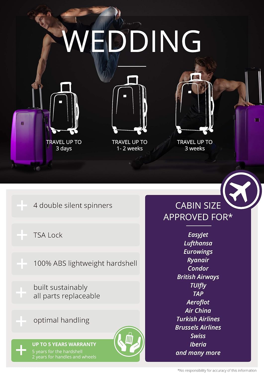 Amazon Com Hauptstadtkoffer Wedding Hand Luggage Carry On