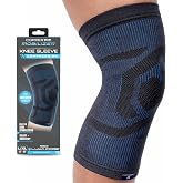 Copper Fit Mobilizer Knee Sleeve - S/M | Knee brace with stabilizers for arthritis support, tendonitis relief, compression, mobility, and recovery.