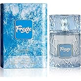 A CENTER Freeze Men's Cologne 100ml Fresh Icy Woody Eau de Parfum | Bergamot Spearmint Cedar Scent Gift for Him