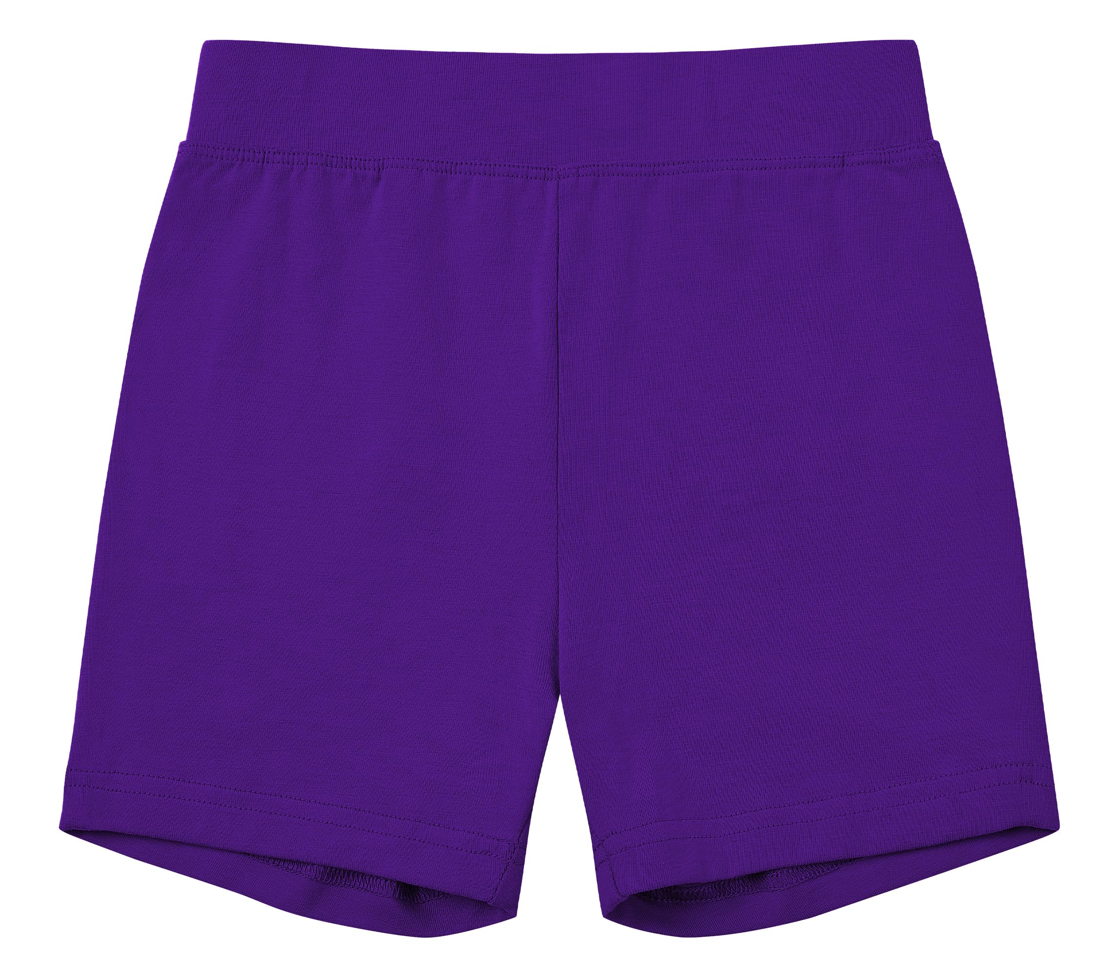 Photo 1 of QBK Girls Basic Solid Shorts Dance Gymnastics Under Skirts Shorts Cotton for 2T-13Years Toddler Little Girls Soft Breathable (Purple,8-9Y)