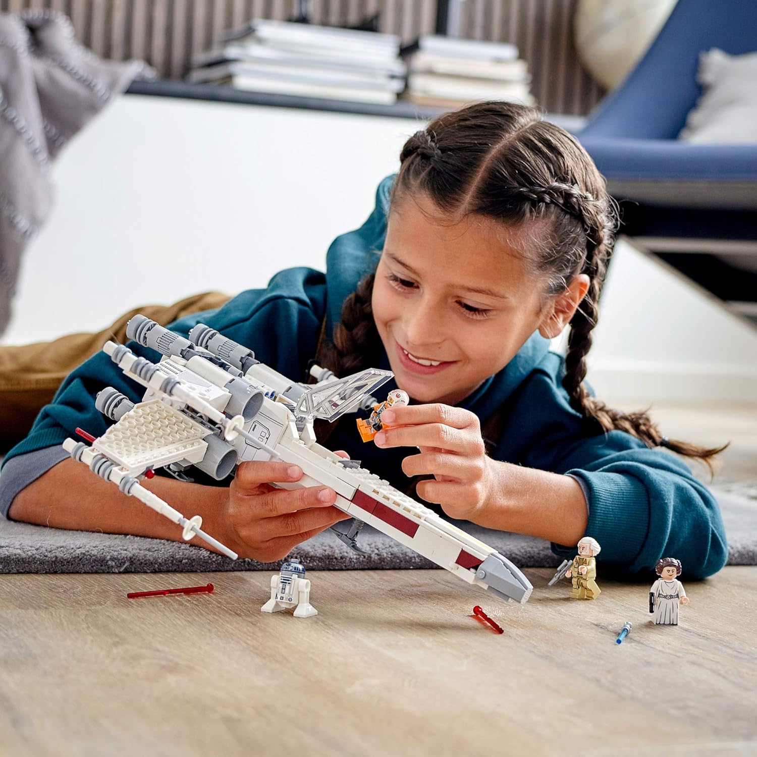 lego star wars luke's x wing