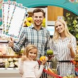 Thboxes 3 Pack Magnetic Shopping List Pad Fridge 180 Sheets Floral Style view 7