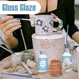 EIGTWEN 50ml Air Dry Clay Glaze Gloss Varnish for Air Dry Clay view 6