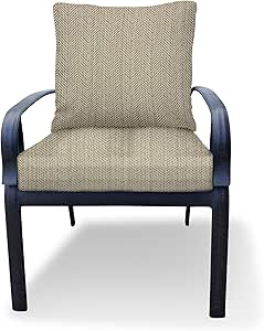 Amazon.com : Thomas Collection Outdoor Cushions, Ash Gray ...