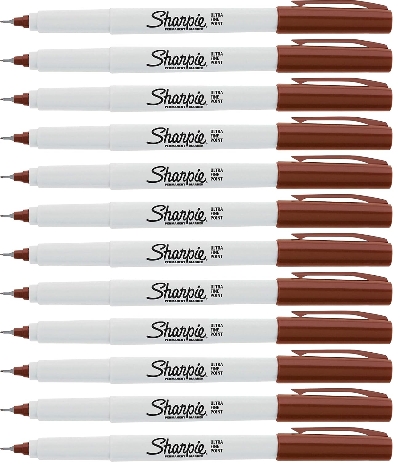Sharpie 37117BX Permanent Markers, Sharpie, UltraFine, 12