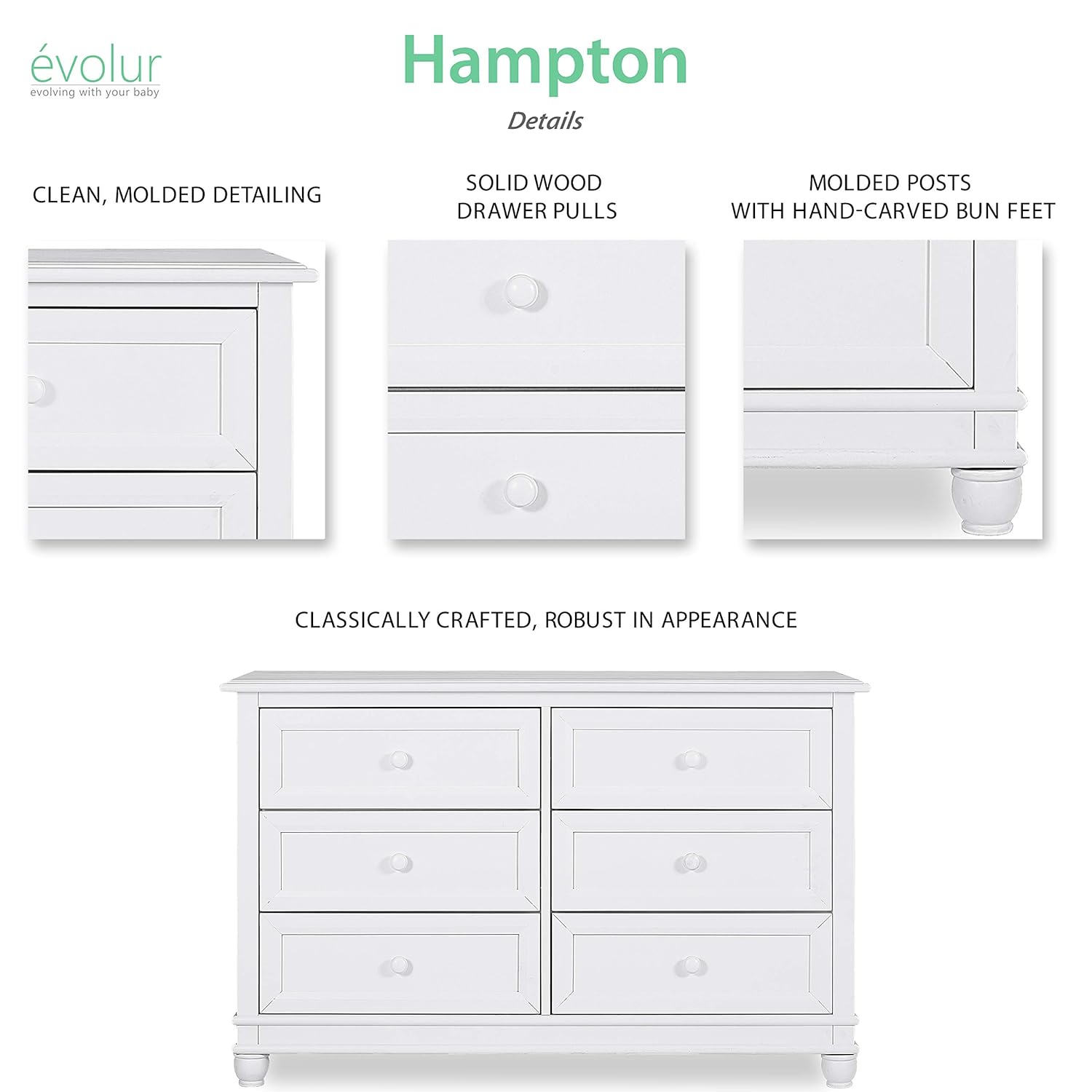 evolur hampton dresser