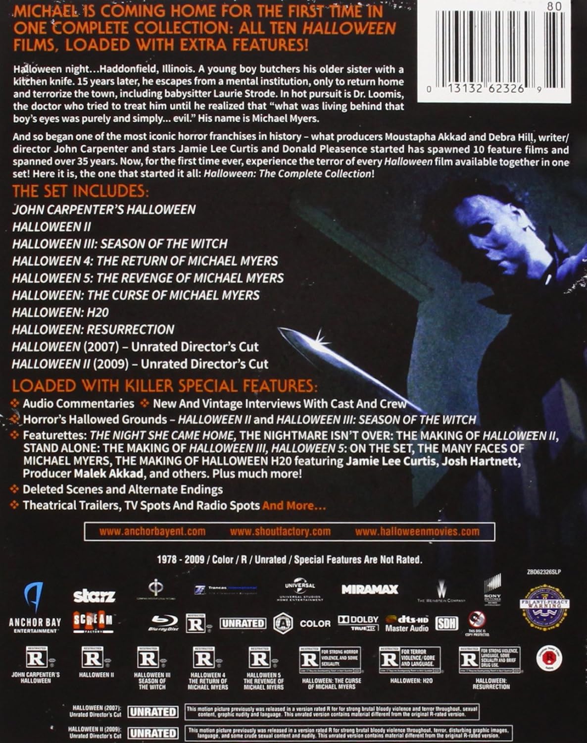 Halloween Complete Collection Blu Ray Amazon De Dvd Blu Ray Halloween Complete Collection Blu Ray Amazon De Dvd Blu Ray