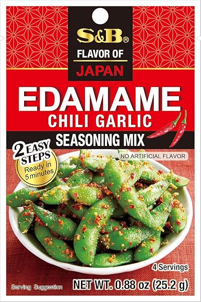 CHILI GARLIC EDAMAME SEASONING MIX 25.2G
