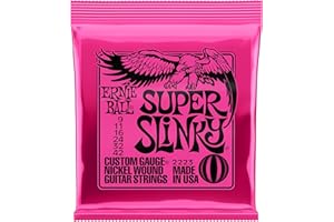 Ernie Ball 2223 Slinky Nickel Wound Electric Guitar Strings - Super 9-42