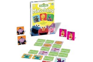 Wonder Forge Sesame Street Memory Matching Game: Fun Toddler Learning Toys & Games for Kids Ages 3-5, Ideal for Family Play & Education