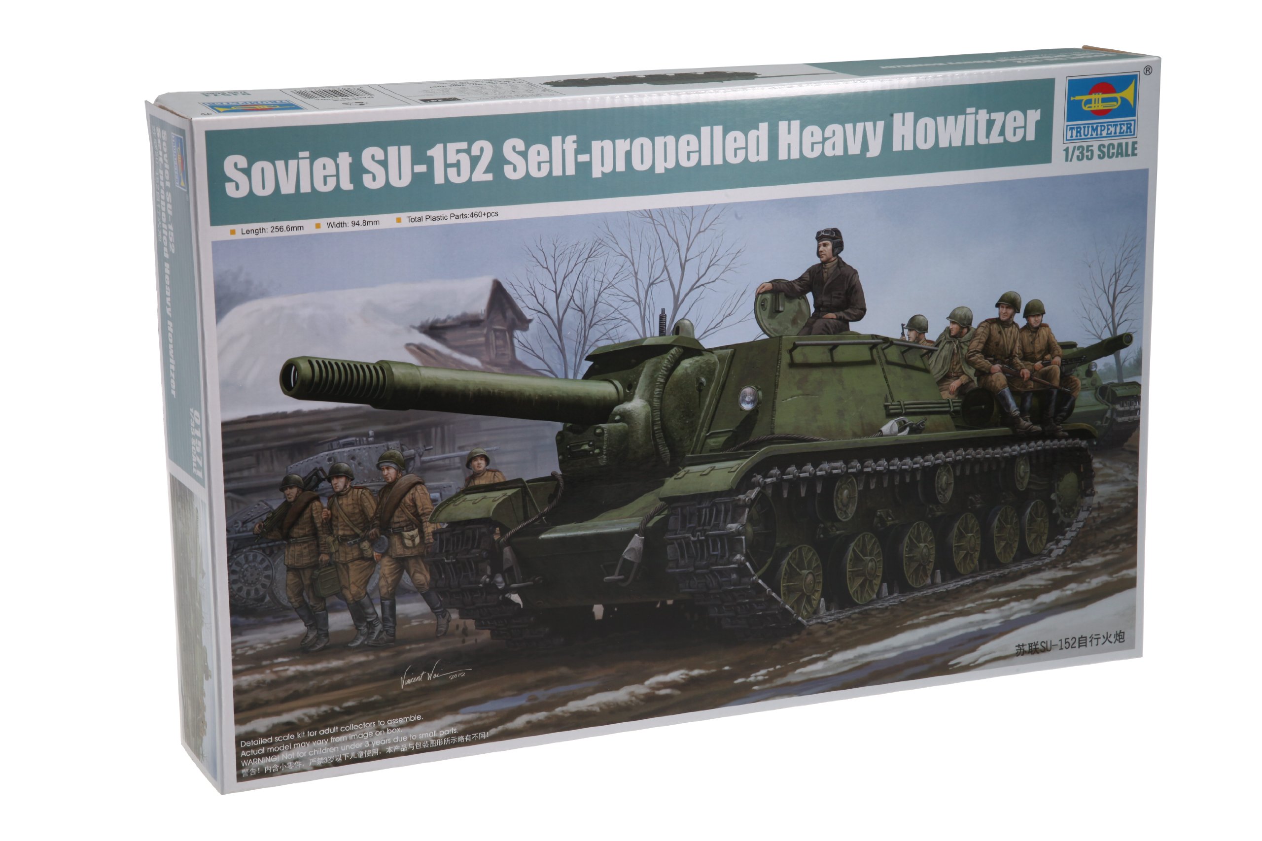 Trumpeter 1:35 - Su-152 Soviet Heavy Howitzer