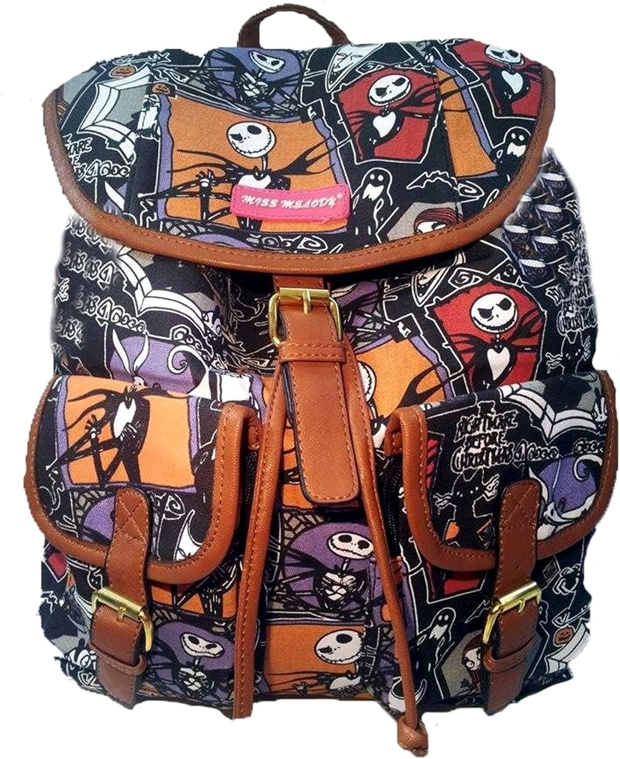 Nightmare Before Christmas Backpack Jack Skellington Rucksack Shoulder ...