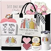 Frerdui Book Lover Gifts for Women, Bookish Gifts w Reading Accessories, Books Club Gift for Readers and Bookworms Women Birthday Gift for Book Lovers, Librarians, Teachers