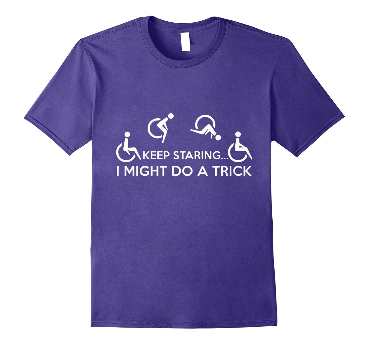 Keep Staring I Might Do A Trick Shirt-Rose