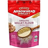 Arrowhead Mills Organic Gluten Free Millet Flour, 23 oz Bag