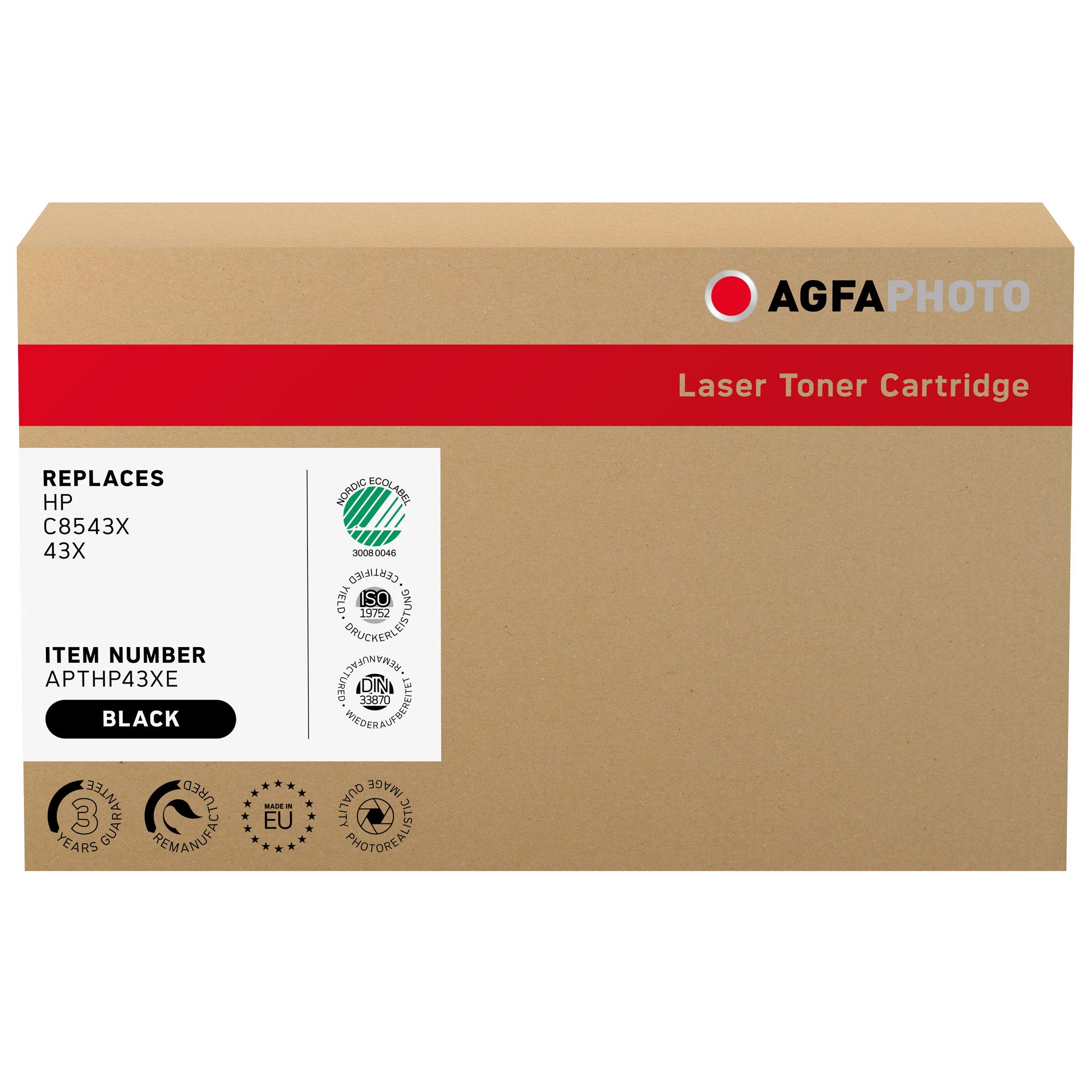 AGFAPHOTO APTHP43XE Toner Cartridge for HP LJ9000 Cartridge