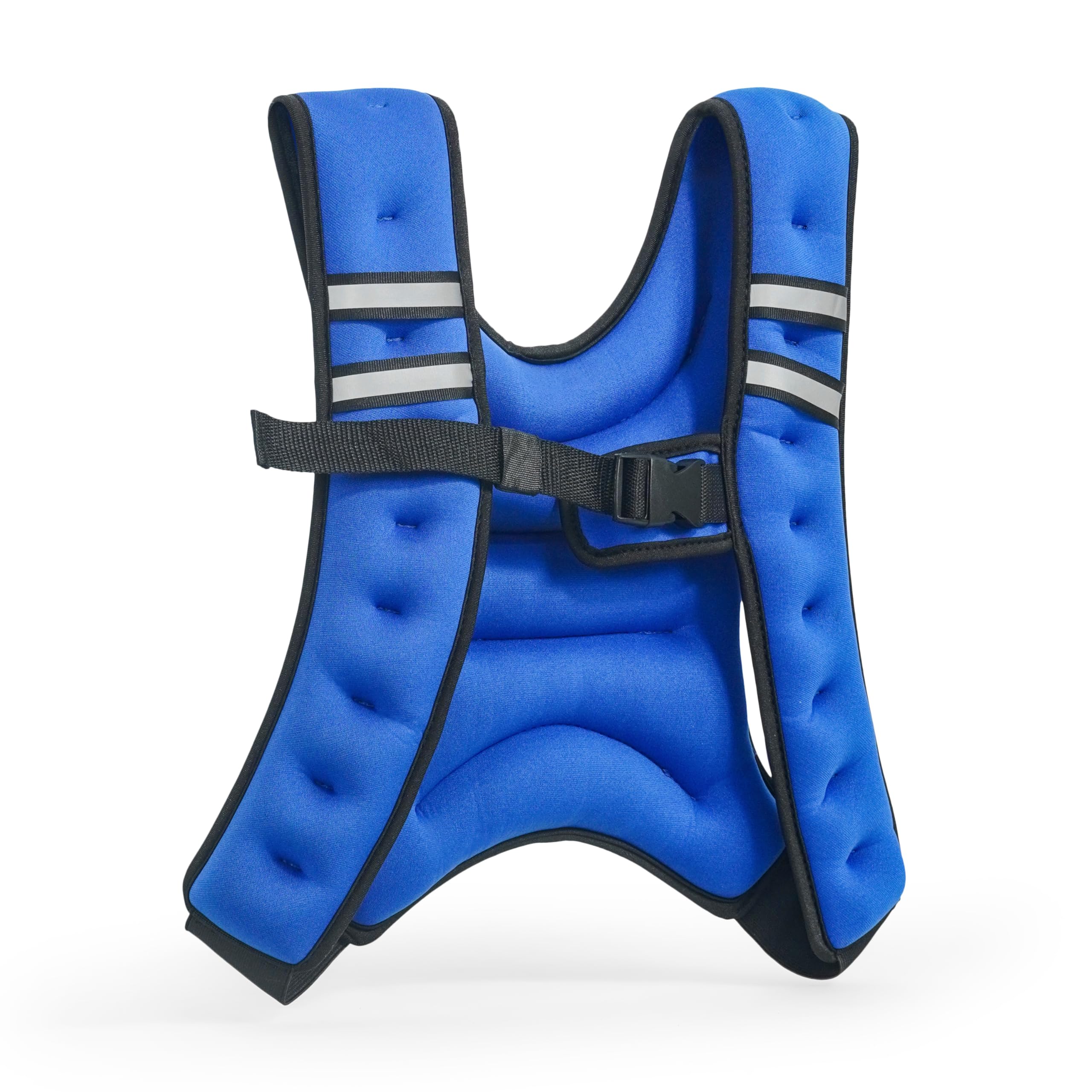Tone Fitness HHWV-TN012 Weighted Vest, 12 lbs, Blue