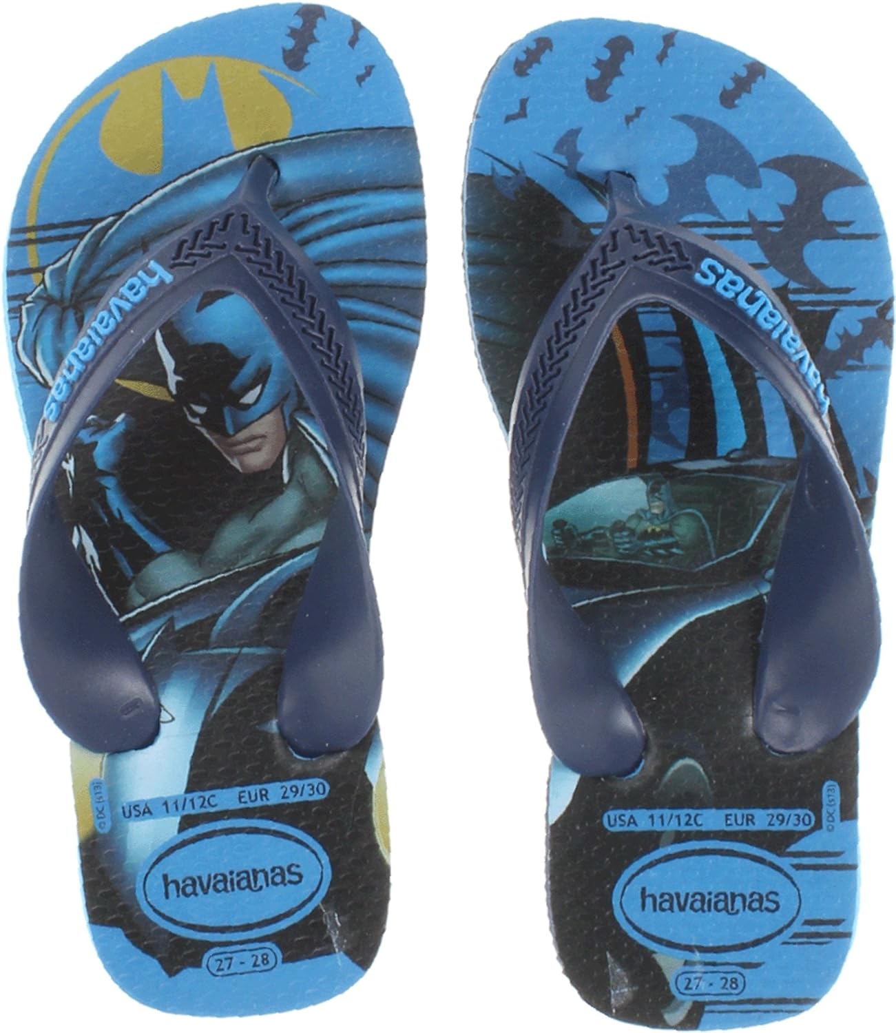 superman flip flops