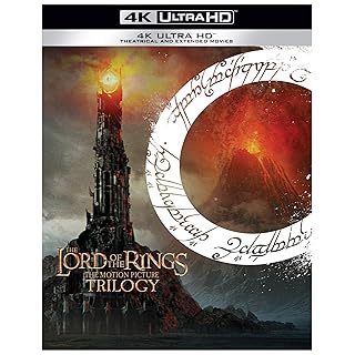 The Lord of the Rings: Motion Picture Trilogy (Theatrical &amp; Extended Editions) - The Fellowship of the Ring + The Two Tower + The Return of the King (4K Utra HD Blu-ray | 9-Disc 4K UHD Box Set | Foil Slipcase)