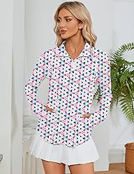 LOMON Women Long Sleeve Shirts Sun Protection 1/4