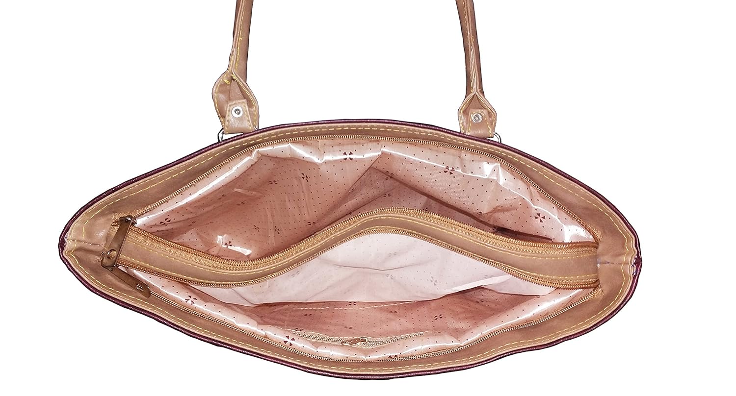 clementine women's handbag (burgundy)