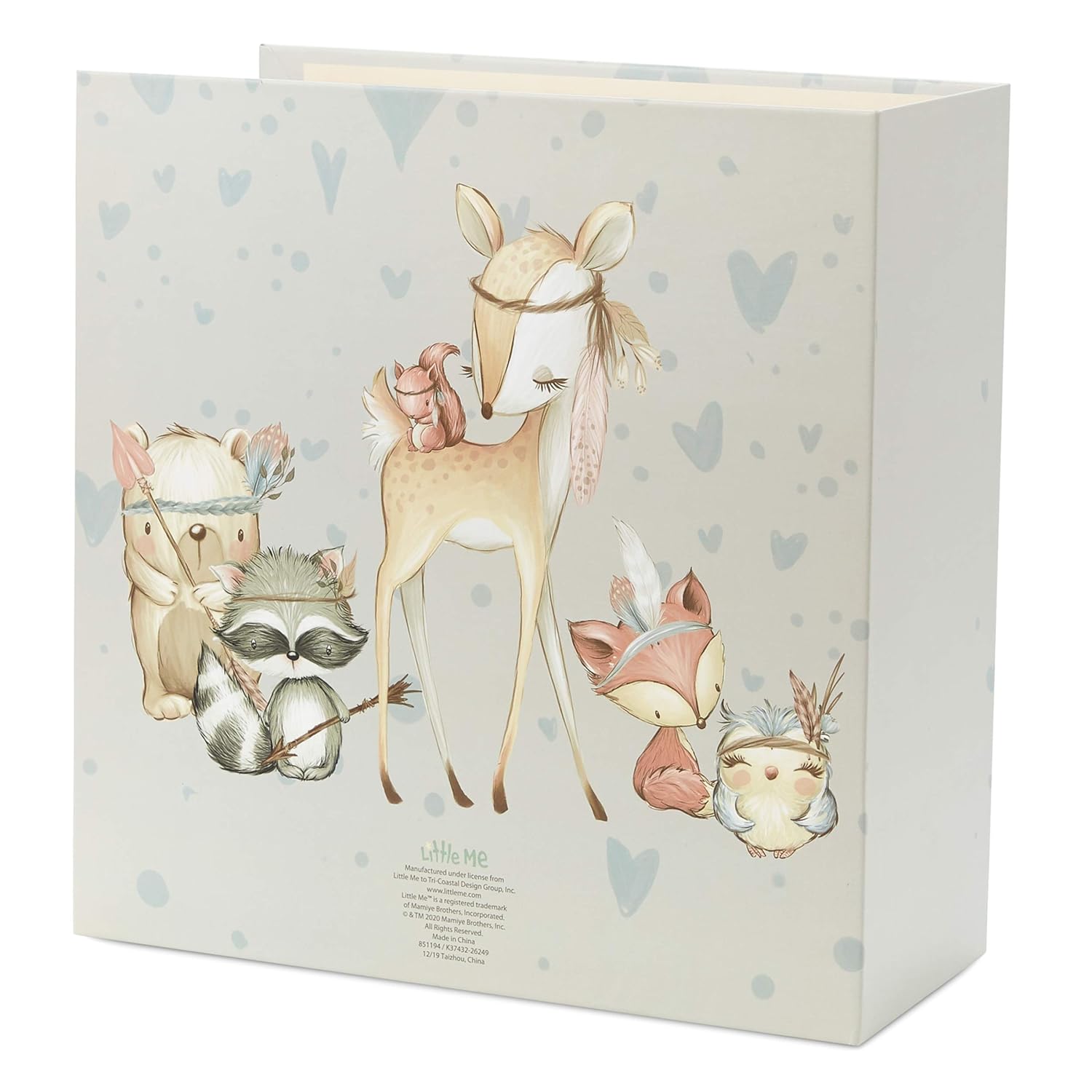 baby milestone keepsake box