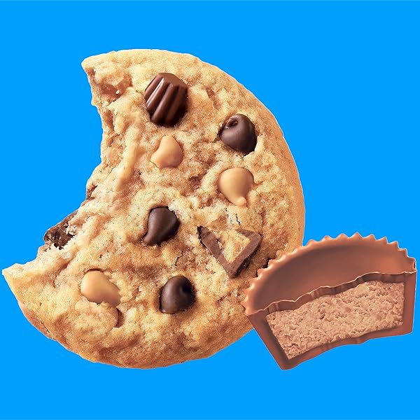 CHIPS AHOY! REESE’S PEANUT BUTTER CUP CHOCOLATE CHIP COOKIES, FAMILY SIZE, 14.25 OZ