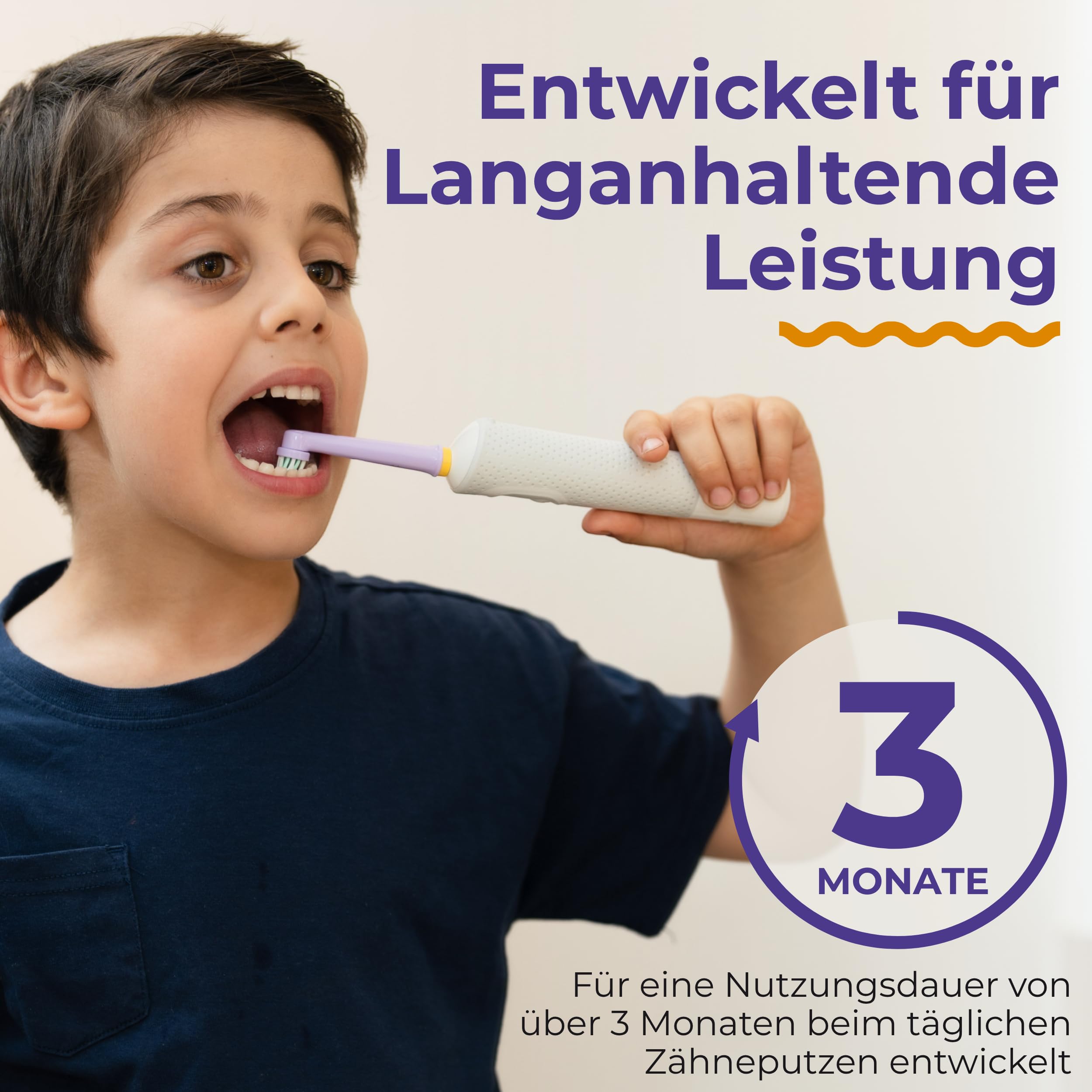 Oral-B Kompatible Aufsteckbürsten Kinder | OralVista 16er-Pack bunte elektrische Kinder Aufsteckbürste | Sanft zu empfindlichem Zahnfleisch | Lustiges Design 3