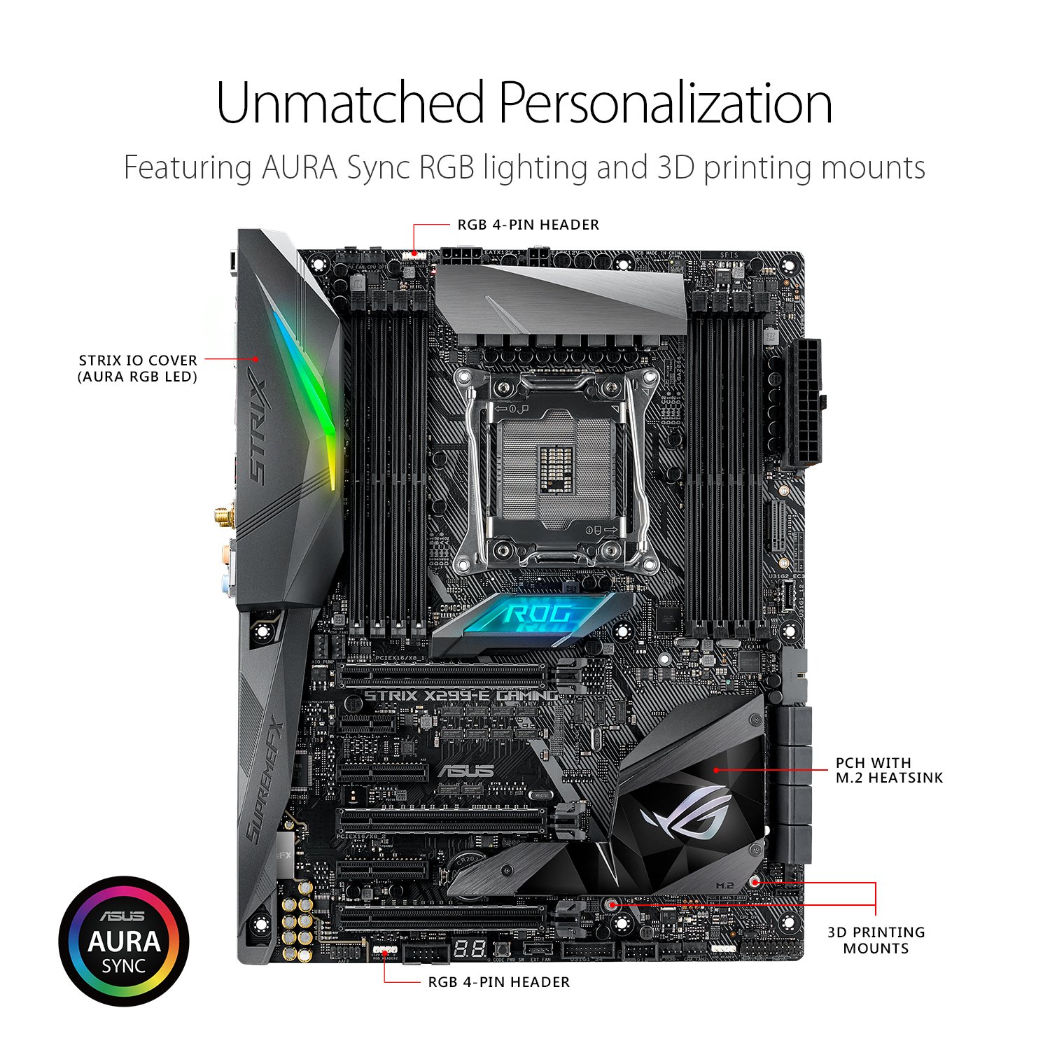 ASUS ROG STRIX X299-E GAMING LGA2066 DDR4 USB