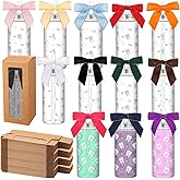 Reallnaive 12 Set Dental Hygienist Gifts Bulk Dentist Gift 14 oz Plastic Cups with Lids Straw and Twist Bow Teeth Reusable Cup Dental Appreciation Gifts for Dentals Assistant Birthday Valentine