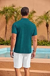 COOFANDY Mens Shirt Western Casual Button Up Basic
