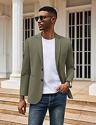 COOFANDY Mens Suit Blazer Classic Fit Casual
