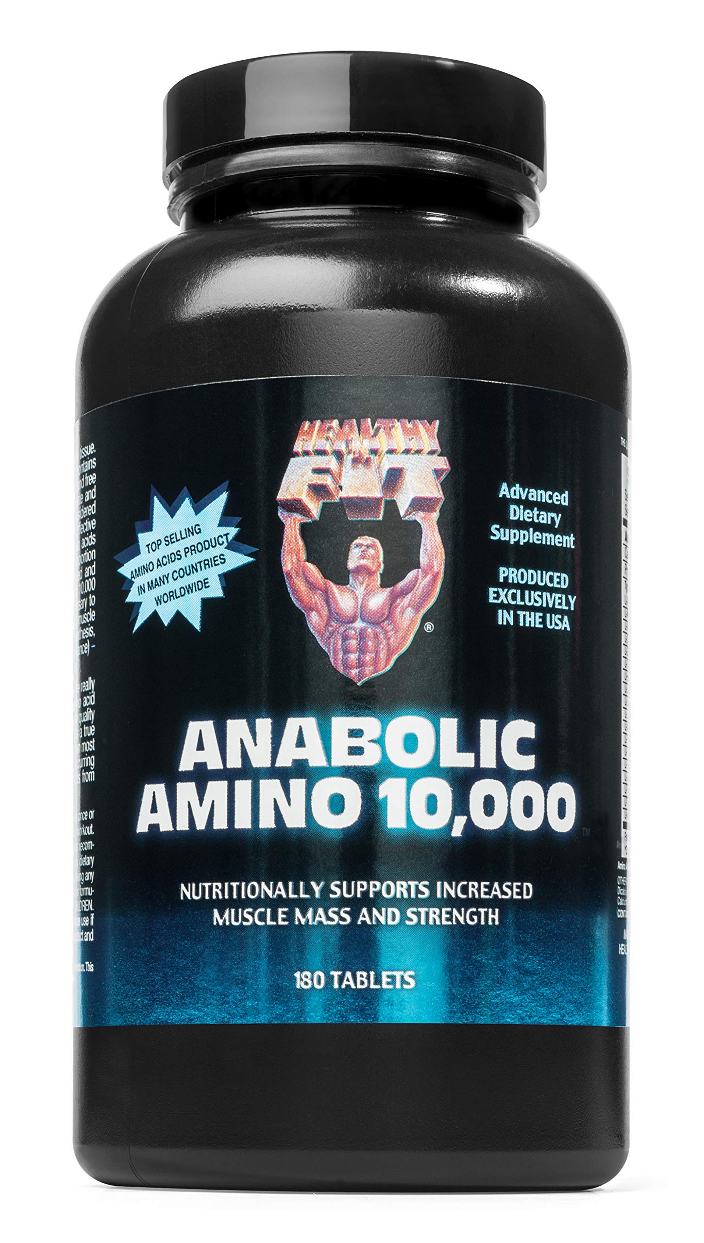 Healthy 'n Fit Anabolic Amino 10000 180t, Bottle Buy Online in UAE