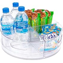 Amazon.com: Oizeir Lazy Susan tocadiscos - Acrílico transparente ...
