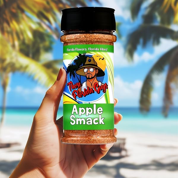 APPLE SMACK SEASONING AND RUB, 150G – SWEET & SAVORY APPLE CHIPOTLE BLEND WITH TART FRUIT & AROMATICS – PERFECT SPICE FOR PORK, CHICKEN, BEEF, LAMB & EVEN ICE CREAM