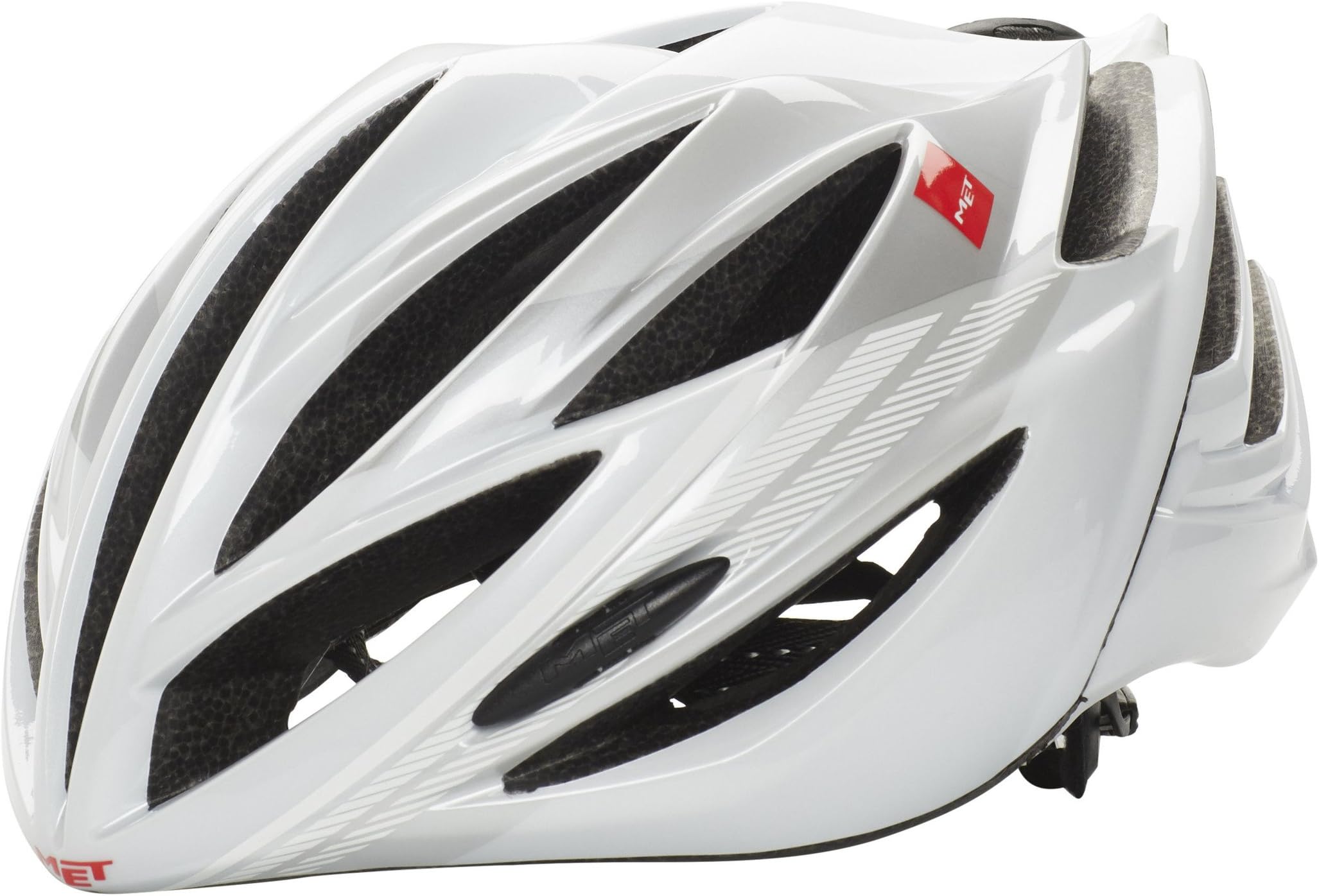 MET Forte Silver-White Helmet 2016