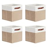 DULLEMELO 11 inch Cube Storage Bins,Fabric Storage