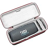RLSOCO Hard Case for JBL Charge 6/Charge 5/Charge 4/Charge Essential 2 Portable Waterproof & Drop-Proof Bluetooth Speaker (Case Only)