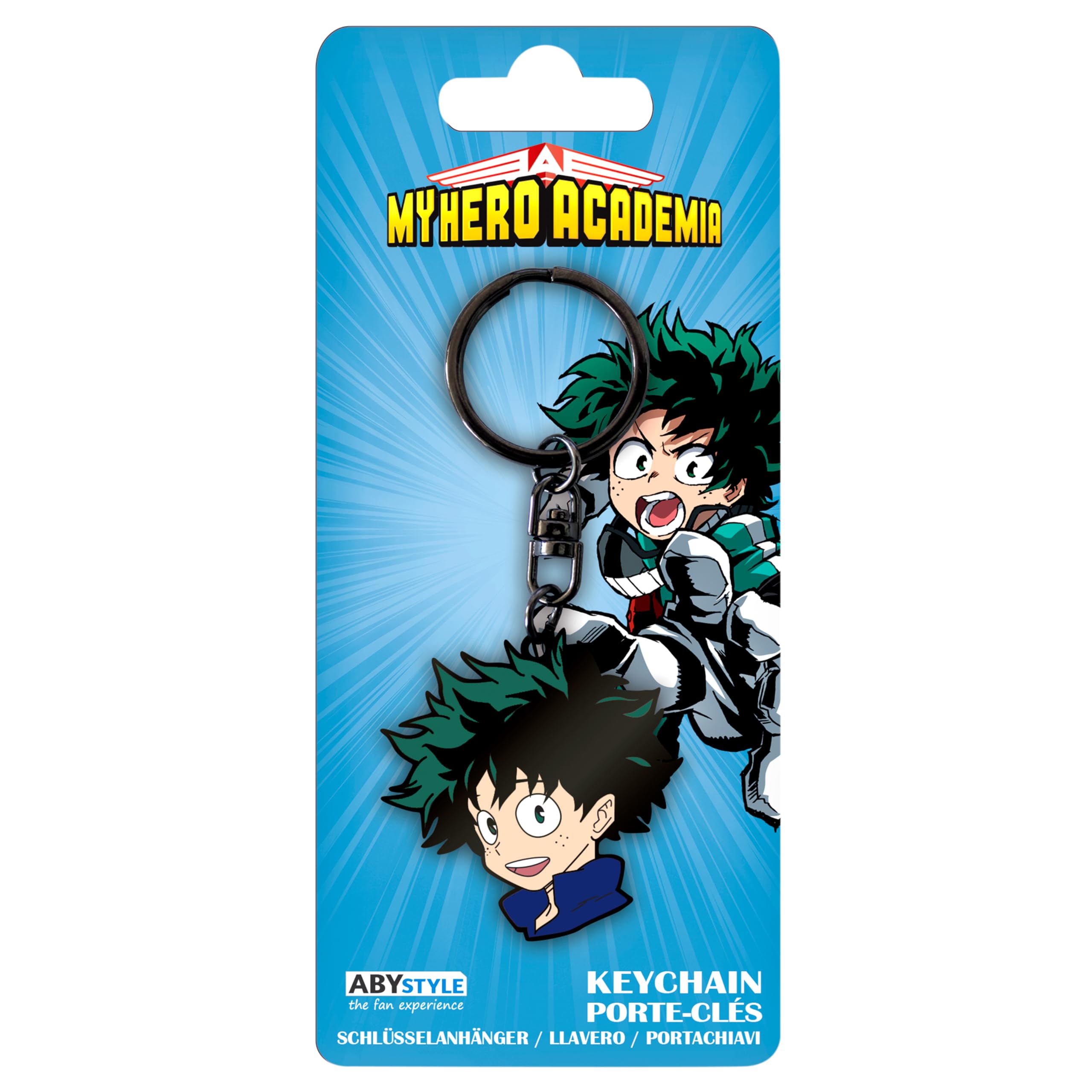 ABYstyle My Hero Academia Deku Metal Keychain