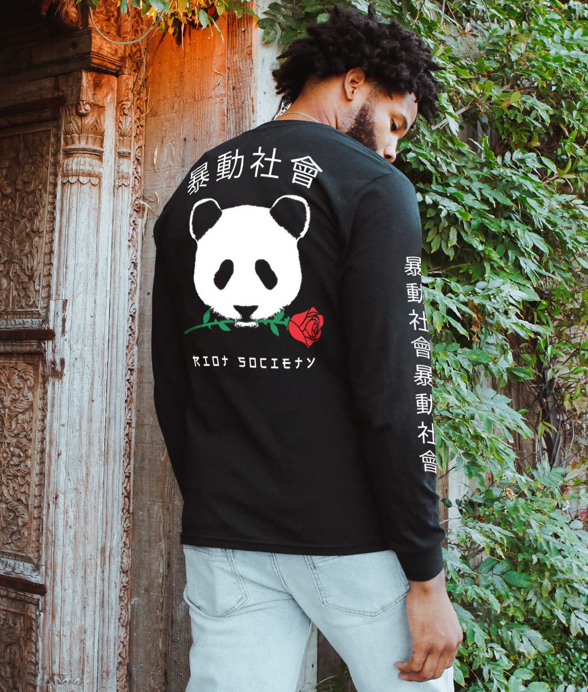 Riot Society Men's Long Sleeve Graphic and Embroidered Fashion T-Shirt