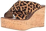 Sam Edelman Women's Darlene Sandal, Brown/black, 10