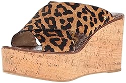 Sam Edelman Women's Darlene Sandal, Brown/black, 10