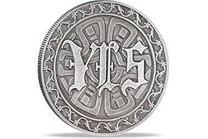 Strugglejewelry Novelty YES NO Challenge Coin Decision Maker, Make Decisions and Answers in Life Easier (Silver)