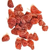 Dried Strawberries - 1 lb of Sweet Sugar Dusted Fresh Delicious Chewy Treats